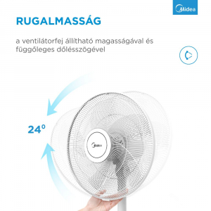 Midea FS40-18BR ventilátor fehér