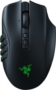 Razer Naga V2 Pro vezeték nélküli Gaming egér fekete (RZ01-04400100-R3G1)