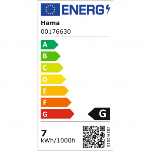 Hama 176630 WiFi okos RGBW LED kerti reflektor fekete