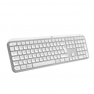 Logitech MX Keys S vezeték nélküli US International Bluetooth billentyűzet halványszürke (920-011588)