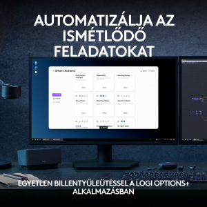 Logitech MX Keys S vezeték nélküli US International Bluetooth billentyűzet halványszürke (920-011588)