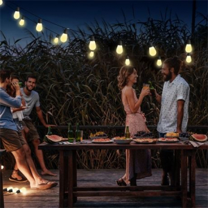 Garden of Eden napelemes Smart Bluetooth LED f&eacute;nyf&uuml;z&eacute;r 14m (11747)