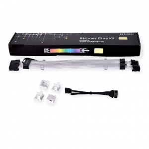 Lian Li Strimer Plus V2 8-Pin RGB VGA tápkábel 30cm (4718466011664)