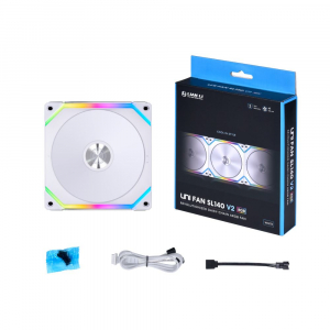 Lian Li UNI FAN SL140 V2 140mm ház hűtő ventilátor fehér (SL140V2-1W)
