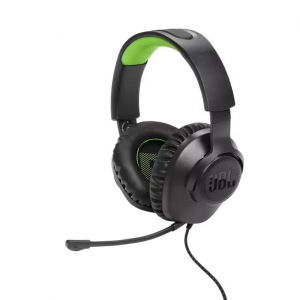 JBL Quantum 100 gamer headset z&ouml;ld-fekete (JBLQ100XBLKGRN)