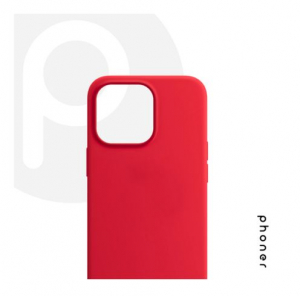 Phoner Apple iPhone 14 Pro szilikon tok piros (71730)