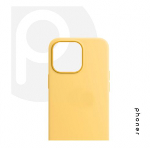 Phoner Apple iPhone 14 Pro szilikon tok sárga (71732)