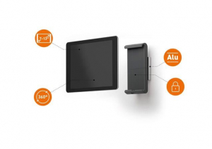 Durable 7-13" fali tablet tartó fekete (DB893323)