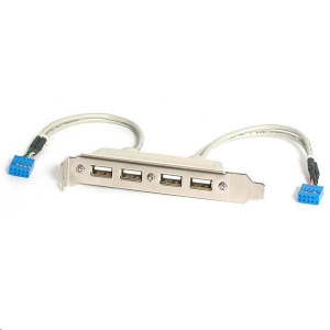 StarTech.com 4x USB 2.0 hátlapi kivezetés (USBPLATE4)