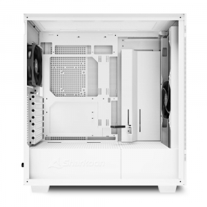 Sharkoon Rebel C50 White táp nélküli ház fehér (4044951038237)