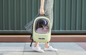 PetKit macska hordozó hátizsák zöld (Breezy 2-G)