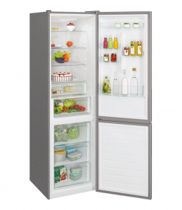 Candy CCE4T620EX alulfagyasztós hűtőszekrény inox