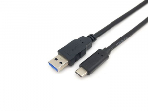 Equip 128344 USB-A - USB-C k&aacute;bel 2m fekete
