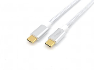Equip 128355 USB-C - USB-C kábel 0.5m fehér