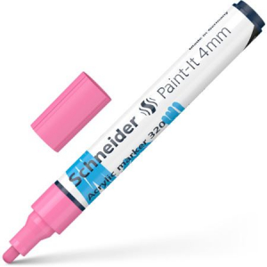 Schneider Paint-It 320 4mm akril marker pasztellrózsaszín (120229)