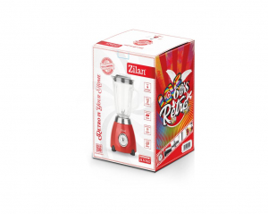 Zilan Retro turmixg&eacute;p piros (ZLN7057)