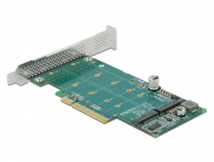 DeLock 2x M.2 NVMe bővítő kártya PCIe (89045)