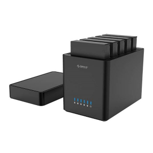 Orico 5x 3.5" külső merevlemez ház fekete (DS500C3-EU-BK)