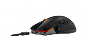 ASUS ROG Chakram X Origin vezeték nélküli (2,4GHz/Bluetooth) gaming egér fekete