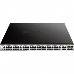 D-Link 48 portos menedzselhető POE Ethernet Switch (DGS-1210-52MP/E)
