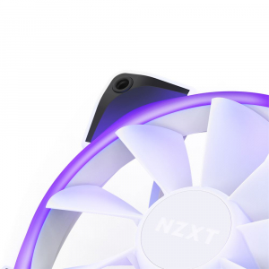 NZXT Aer RGB 2 140mm Twin ventilátor kezdőcsomag fehér-fekete (HF-2814C-DW)