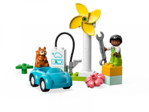 Lego Duplo Szélturbina és elektromos autó (10985)