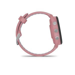 Garmin Forerunner 265S fut&oacute;&oacute;ra pink-sz&uuml;rke szilikon sz&iacute;jjal (010-02810-15)