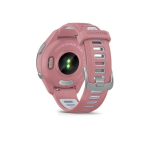 Garmin Forerunner 265S fut&oacute;&oacute;ra pink-sz&uuml;rke szilikon sz&iacute;jjal (010-02810-15)