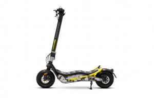 Ducati Cross-E Sport elektromos roller manuális irányjelzővel fekete-sárga (SC-MO-220003)