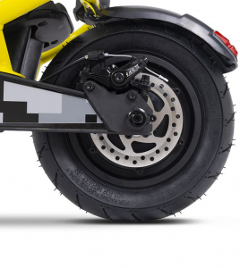 Ducati Cross-E Sport elektromos roller manuális irányjelzővel fekete-sárga (SC-MO-220003)