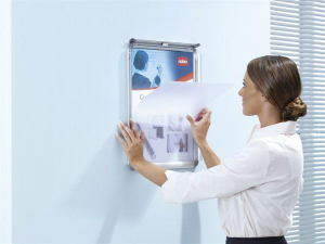 NOBO fali posztertábla A3 méret alumínium keret (VN2213)