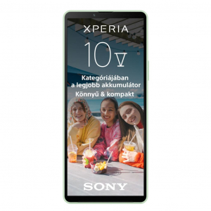 Sony Xperia 10 V 6/128GB Dual-Sim mobiltelefon zöld (XQDC54C0G.EUK) 
