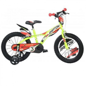 Dino Bikes Raptor zöld kerékpár 14-es méretben (614L-RP)