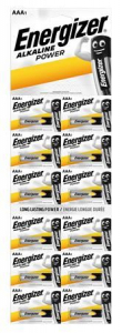 Energizer Alkaline Power Kartella AAA ceruzaelem 12db egyesével téphető (EEAAAK12)