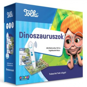 Bonsai Tolki: Dinoszauruszok interaktív foglalkoztató könyv készletben (22622)