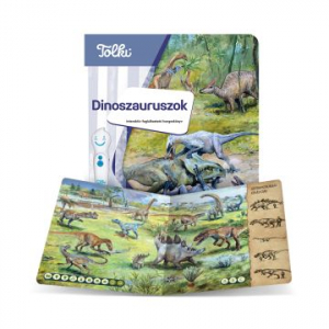 Bonsai Tolki: Interaktív foglalkoztató hangoskönyv - Dinoszauruszok (22625)