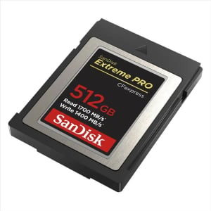 512GB CFexpress Sandisk Extreme Pro Type-B (SDCFE-512G-GN4NN / 186487)