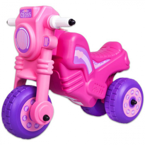 Műanyag Cross kismotor - pink (111)