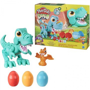 Hasbro Play-Doh: Dino Crew Crunchin T-rex gyurmaszett hanggal (F15045L0)