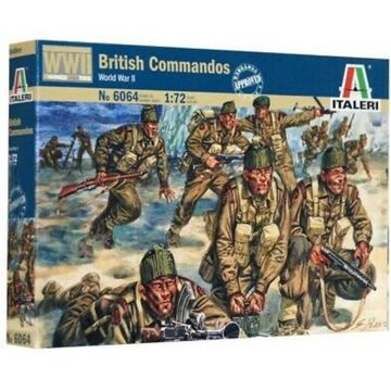 Italeri: II. világháborús brit kommandósok, 1:72 (6064s)