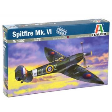 Italeri: Spitfire Mk. VI vadászrepülőgép makett, 1:72 (1307s)