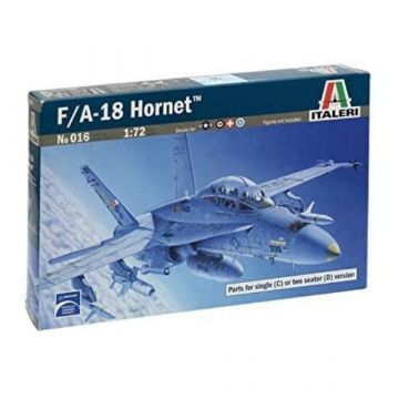 Italeri: F/A-18 Hornet harcászati vadászbombázó repülőgép makett, 1:72 (0016s)