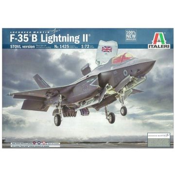 Italeri: F-35B Lightning II Stovl version vadászgép makett, 1:72 (1425s)