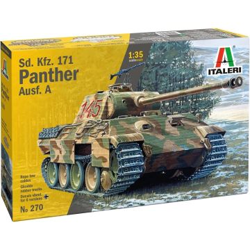 Italeri: Sd. Kfz. 171 Panther ausf. A harci jármű makett, 1:35 (0270s)