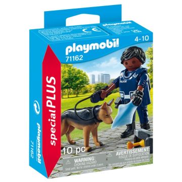 Playmobil: Rendőr nyomozó kutyával (71162)