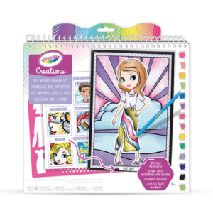 Crayola Creations: Műv&eacute;szet a divatban rajzk&eacute;szlet (26200)