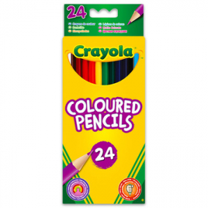 Crayola: 24 db extra puha sz&iacute;nes ceruza (3624)