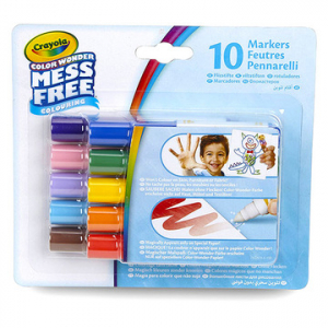 Crayola Color Wonder: maszatmentes filctoll utántöltő 10 darabos (75-2570)