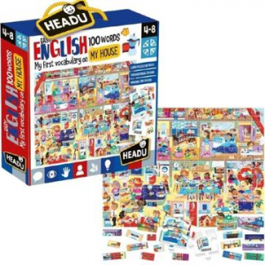 Headu: Tanulj könnyen angolul - Otthon puzzle (IT23158)