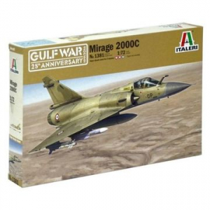 Italeri: Mirage 2000C Gulf War repülőgép makett, 1:72 (1381s)